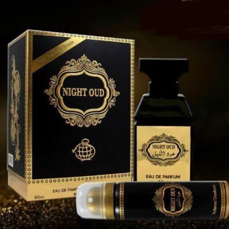 FRAGRANCE WORLD NIGHT OUD EAU DE  PERFUME FOR MEN 80ml 