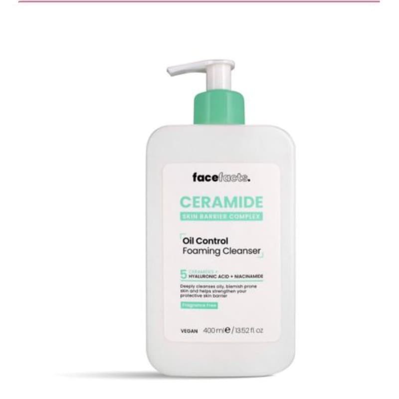 Face Facts oil control foaming cleanser 400ml/13.52 FL.Oz-(face facts